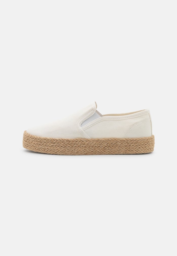 Chaussure Basse Anna Field Espadrillas Slip on Blanche Femme | IPO-5505226